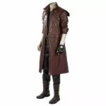 Devil May Cry V DMC5 Dante Outfit Cosplay Costume Leather Coat - Left Side