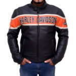 MJ0027 - Harley Davidson Victory Lane Leather Jacket