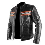 WWE Bill Goldberg Harley Davidson Biker Vintage Motorcycle Leather Jacket - Sideview