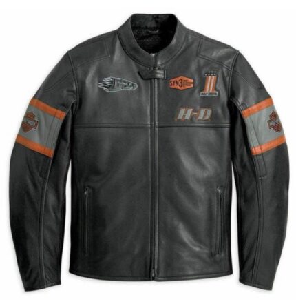 MJ0034 - Harley Davidson Screaming Eagle Motorcycle Jacket