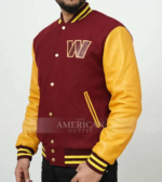 MJ0031 - Men’s Washington Varsity Jacket-left side