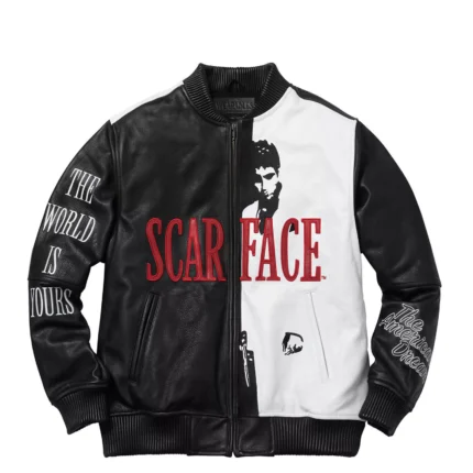 Al Pacino Scarface movie Jacket Tony Montana Real Leather Jacket