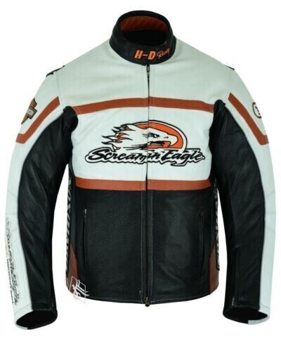 Harley Davidson Men's Raceway Screamin Eagle leather jacket